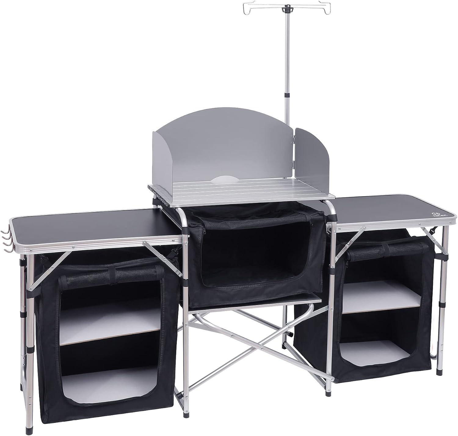 Outdoor Camping Cooking Table - Tavolo da Cucina Pieghevole da Campeggio,