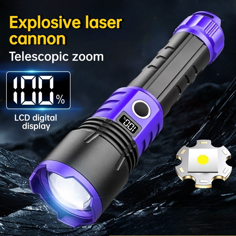 Outdoor Camping Lights - Torcia LED Multifunzionale ad Alta Luminosità,