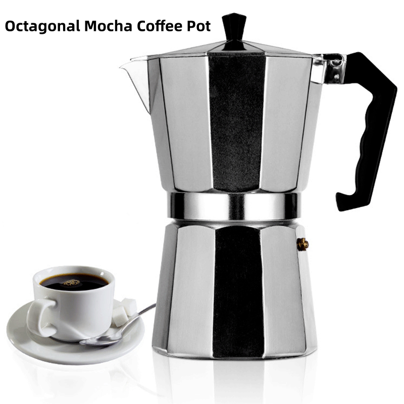 Camp Percolator Coffee - Bollitore per caffè in alluminio Latte