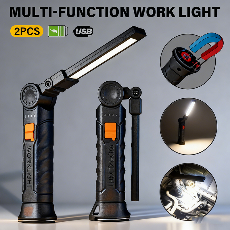 Outdoor Camping Lights - Torcia portatile a LED COB Lampada