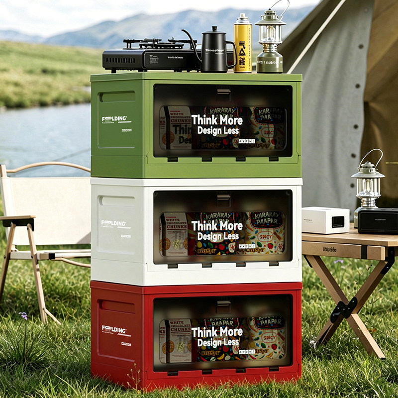 Outdoor Camping Bin - Scatola portaoggetti di grande capacità, subscatola