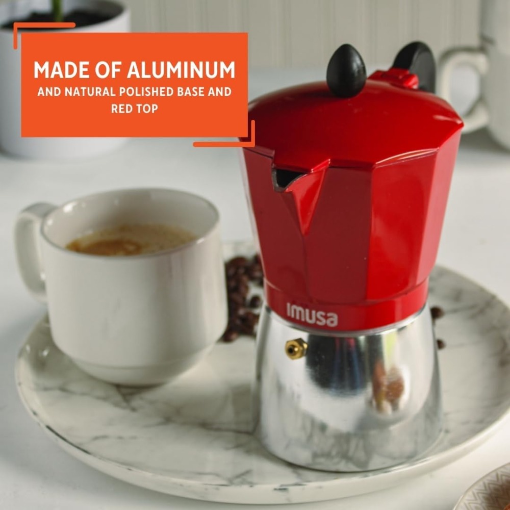 Camp Percolator Coffee - Caffettiera Moka da 3 Tazze in