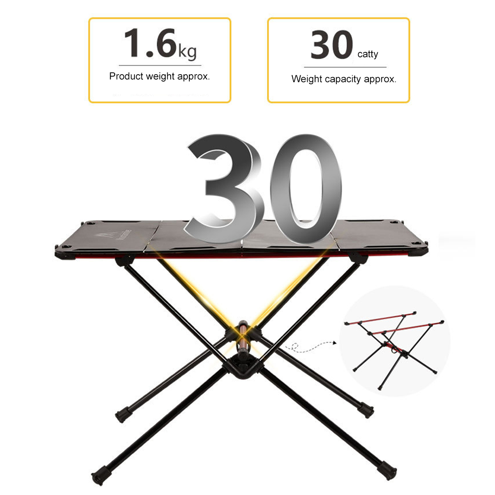 Outdoor Camping Cooking Table - Tavolo da Campeggio Pieghevole Leggero, Tavolo