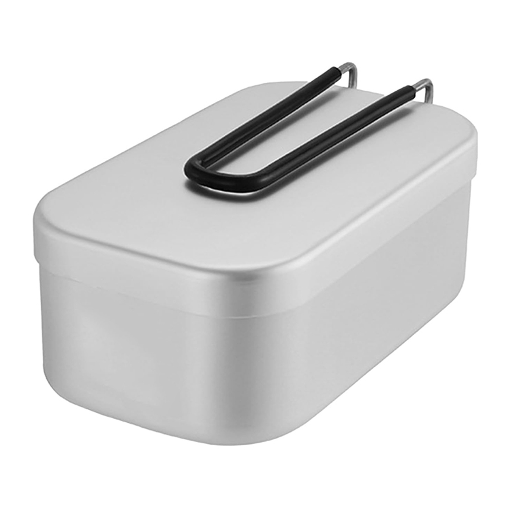 Outdoor Camping World - Scatole per il pranzo in alluminio