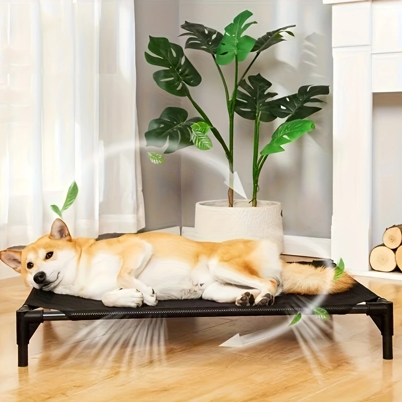 Outdoor Camping Dog Bed - Letto per cani rialzato rinfrescante: sollevato