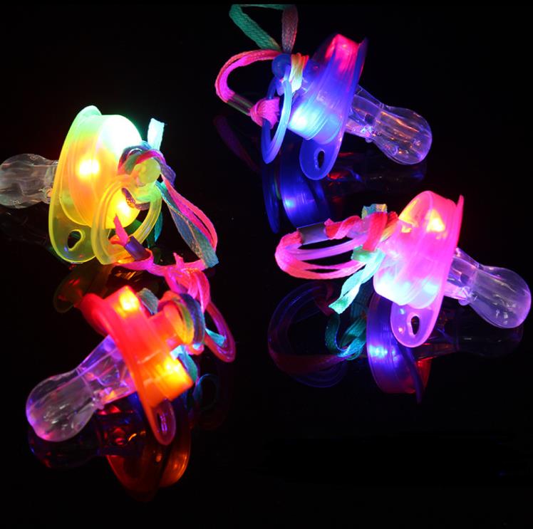 Glow Sticks Survival - 500 pz LED Lampeggiante Ciuccio Fischio