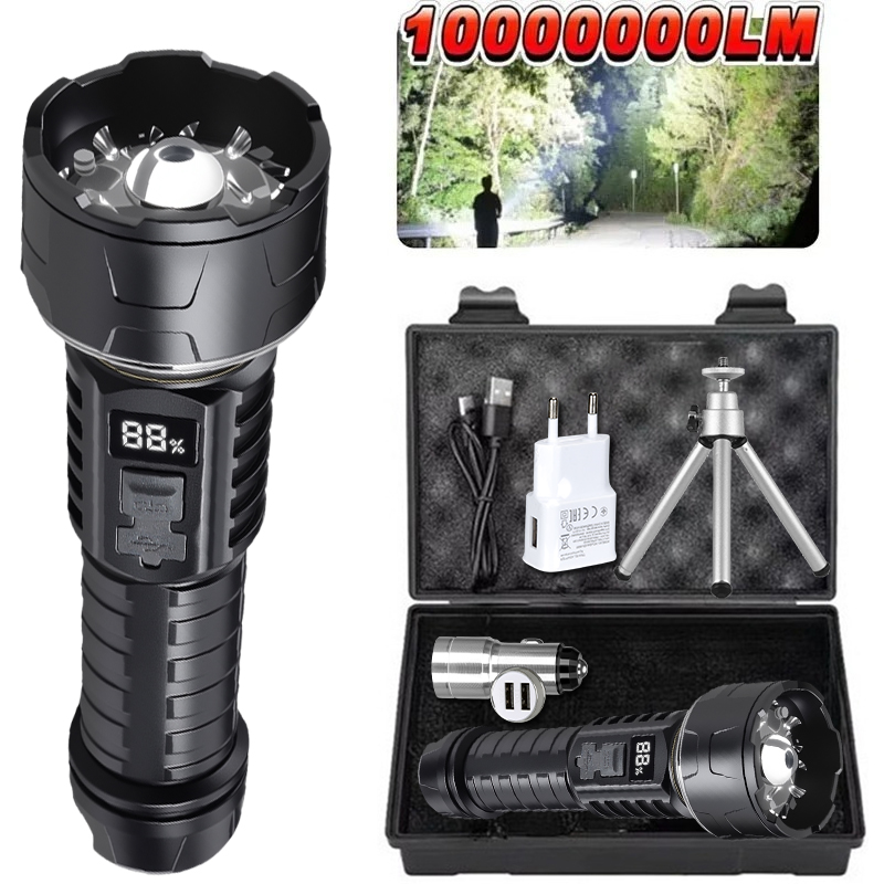 Outdoor Camping Lights - Torcia LED COB Lanterna ricaricabile Torcia