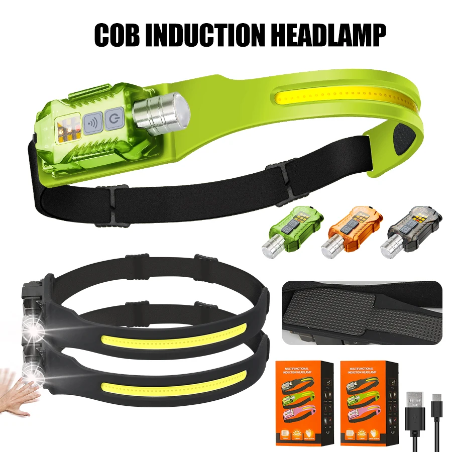 Outdoor Camping Lights - Potente lampada frontale a LED Torcia