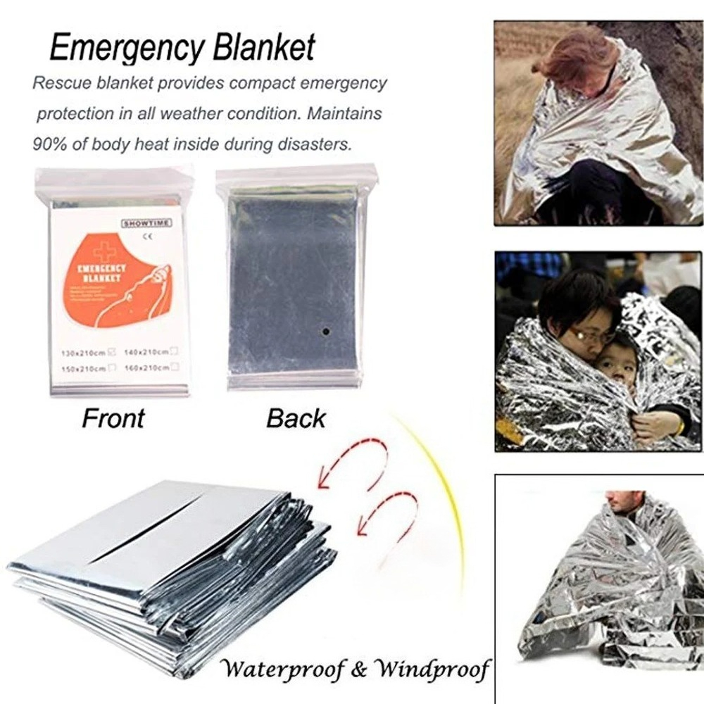 Emergency Mylar Blanket - Coperta Termica di Emergenza in Mylar