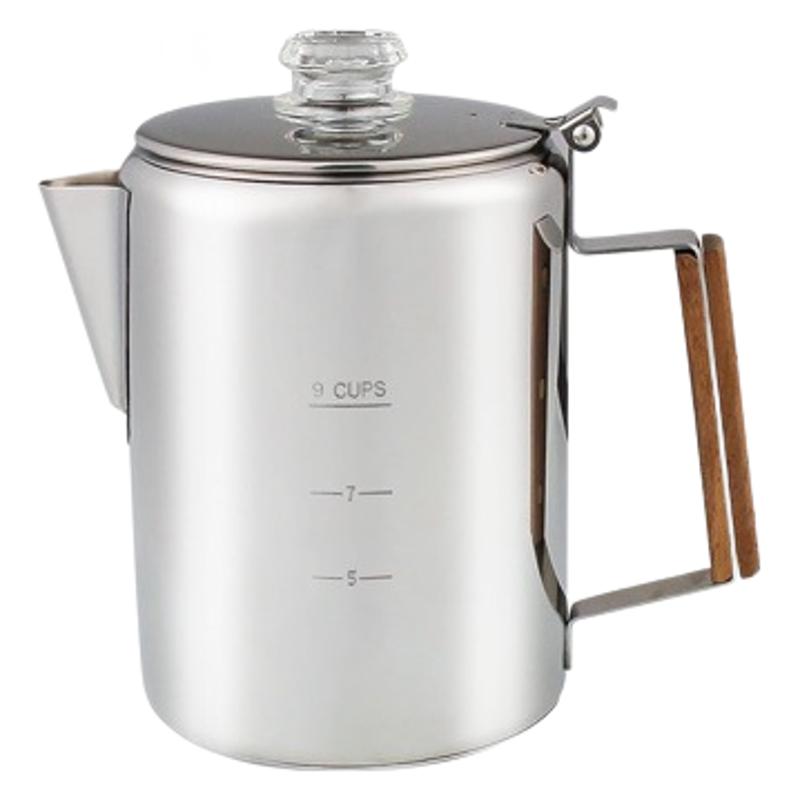Camp Percolator Coffee - Caffettiera da 9 tazze Caffettiera da