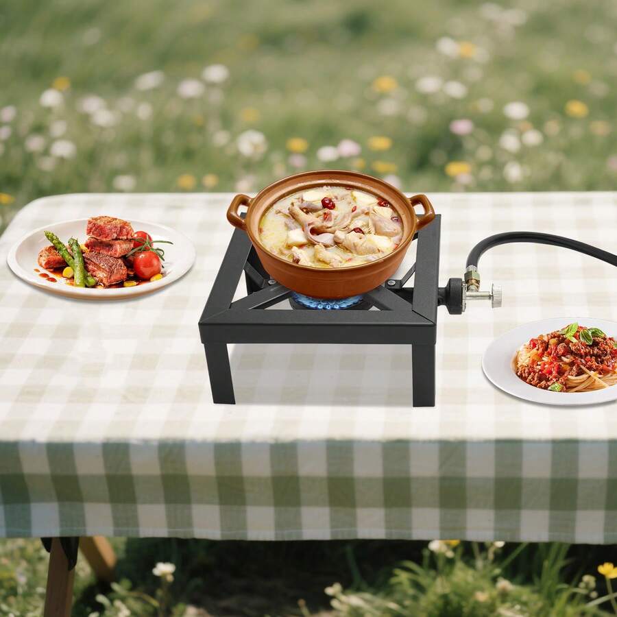 Outdoor Camping Gas Stove - Fornello a Gas Portatile a Singolo