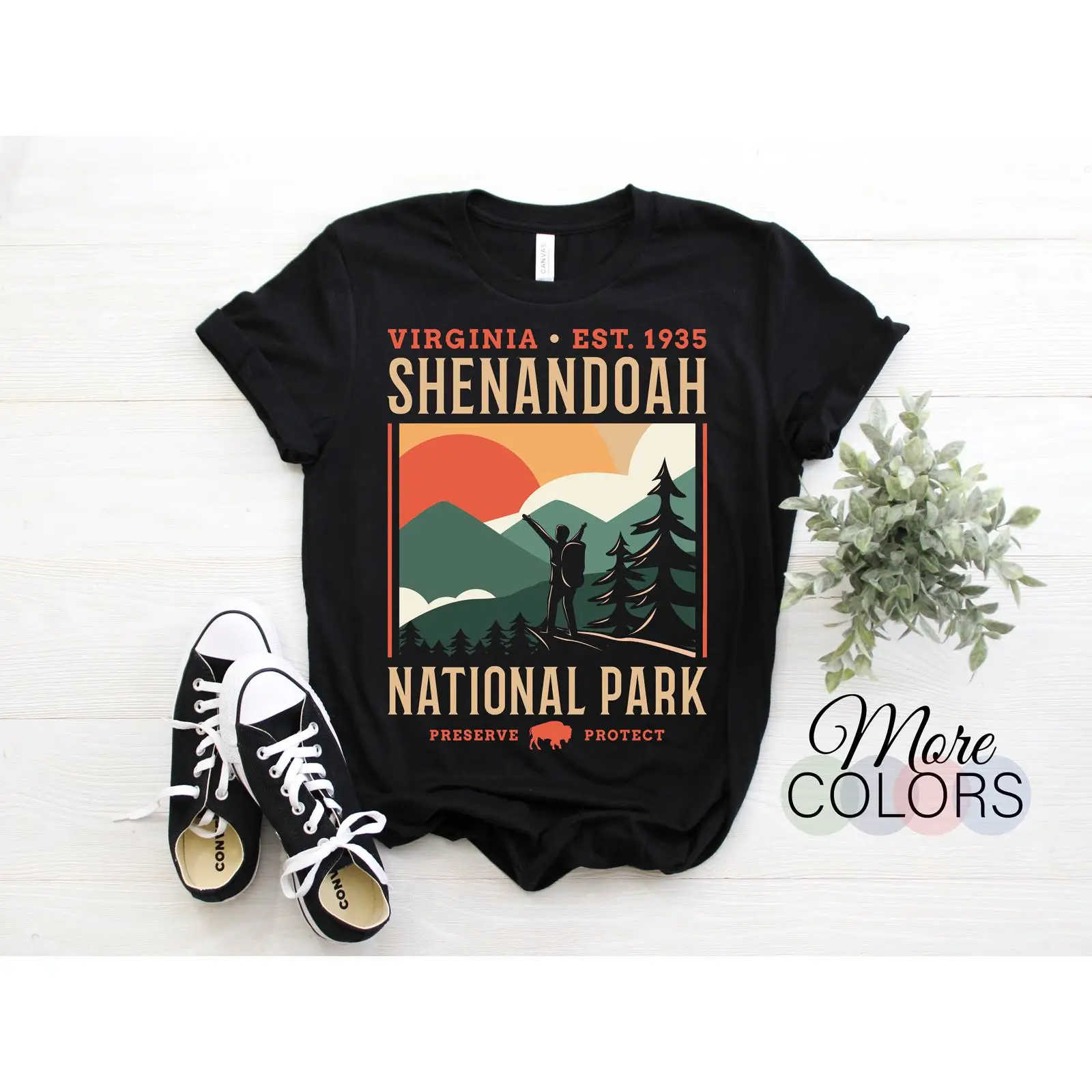 Outdoor Camping Virginia - Shenandoah National Park Virginia Est 1935