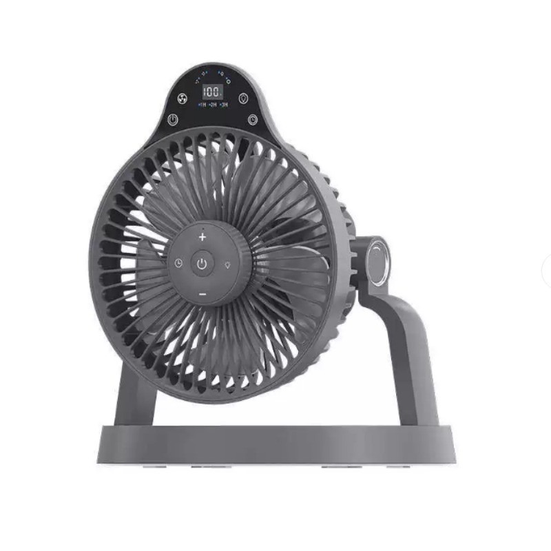 Outdoor Camping Activities - Ventilatore da Campeggio Multifunzionale con Luce