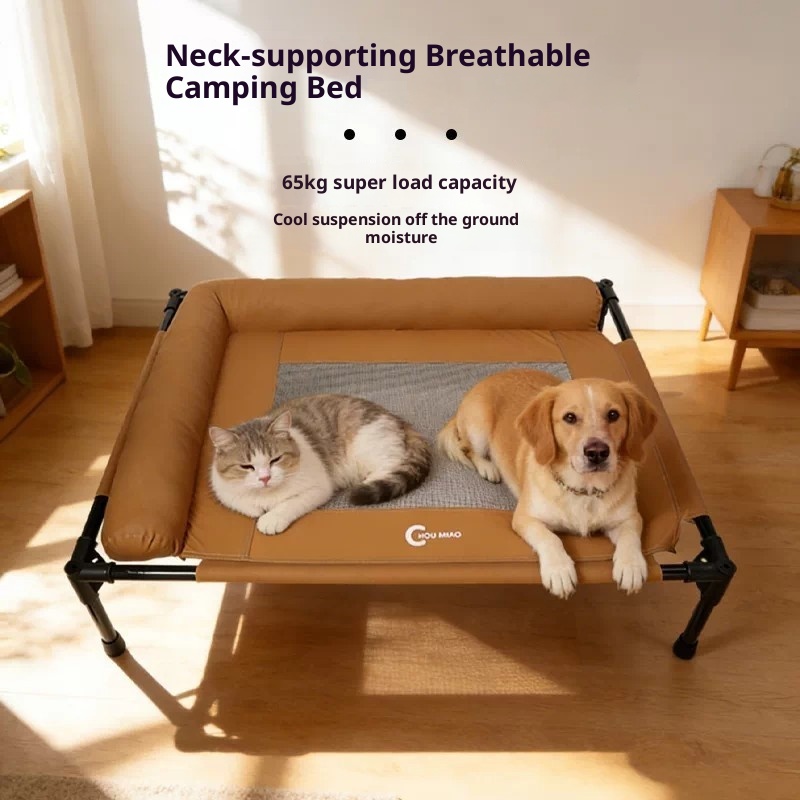 Outdoor Camping Dog Bed - Cuccia rialzata per cani con rete