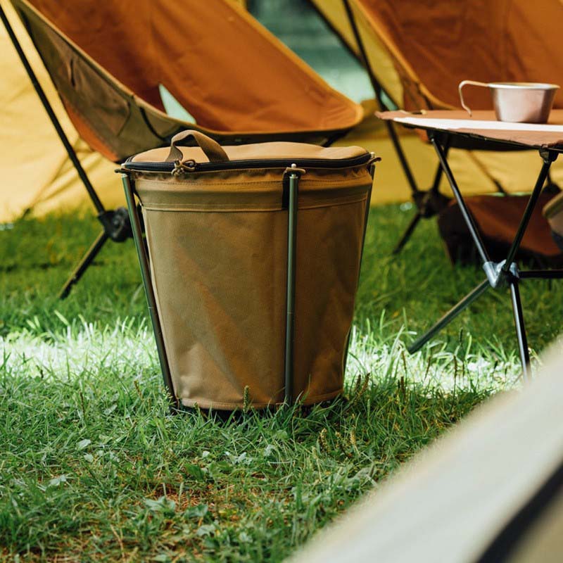 Outdoor Camping Bin - Pattumiera da campeggio all'aperto Pattumiera leggera
