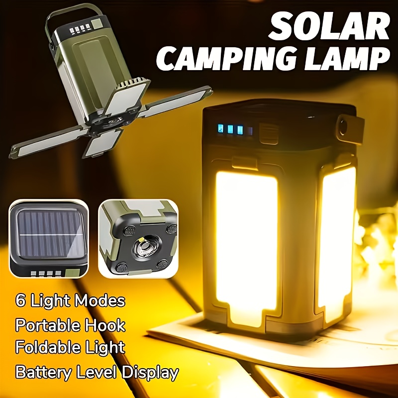 Lampada Solare Portatile da Ca - Outdoor Camping Lights recensione e prezzo