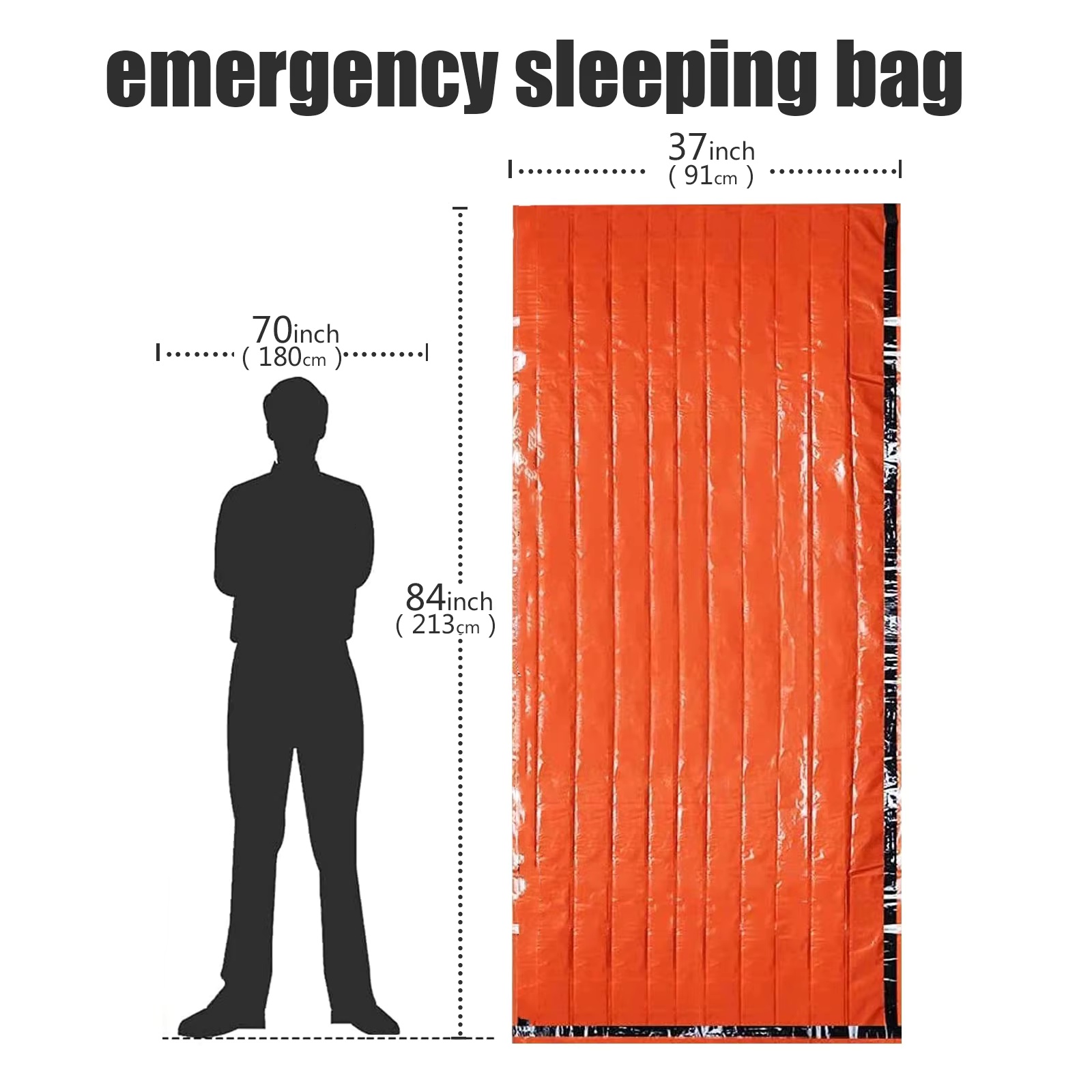 Confezione da 1-5 sacchi a pel - Emergency Mylar Blanket recensione e prezzo