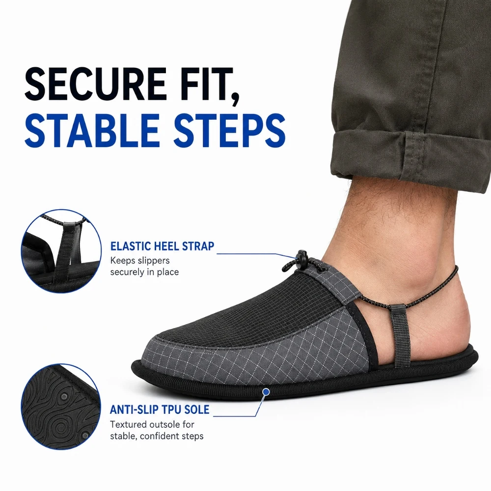 Ciabatte da Viaggio Pieghevoli - Outdoor Camping Slippers recensione e prezzo