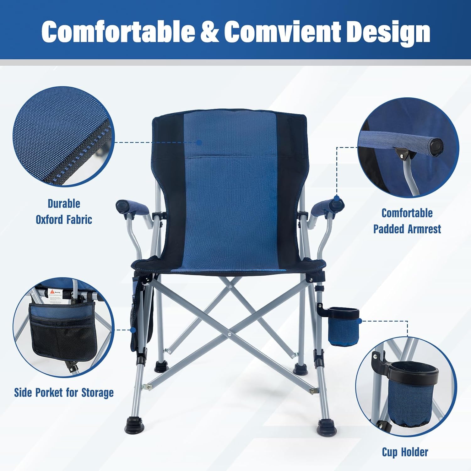 Sedia da Campeggio Pieghevole  - Outdoor Chair Camping recensione e prezzo