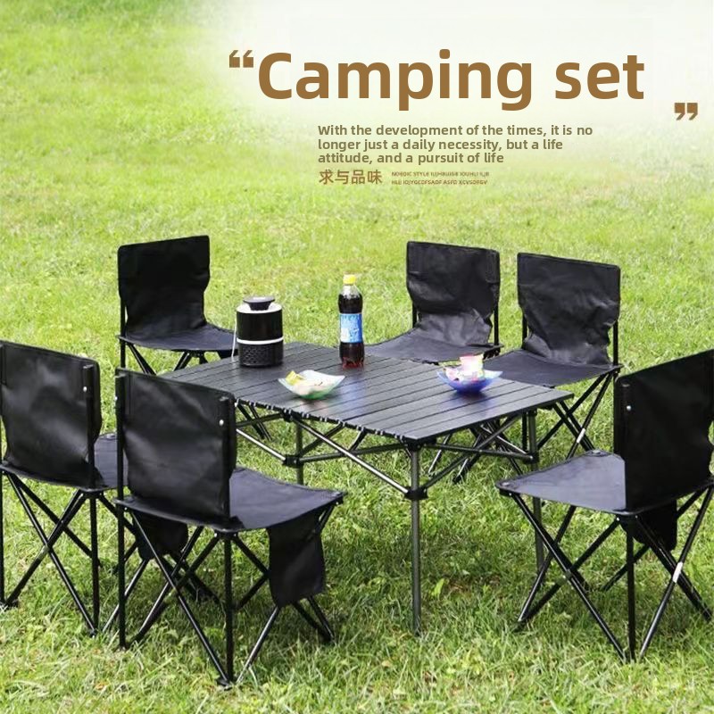 Set Completo di Tavoli e Sedie - Outdoor Camping Cooking Table recensione e prezzo