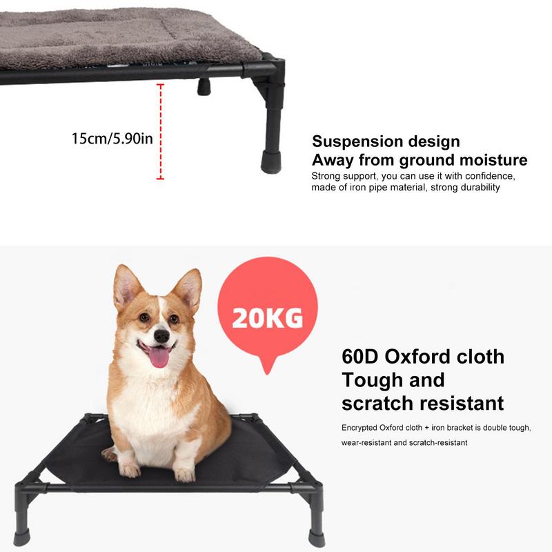 Lettino per cani rialzato per  - Outdoor Camping Dog Bed recensione e prezzo