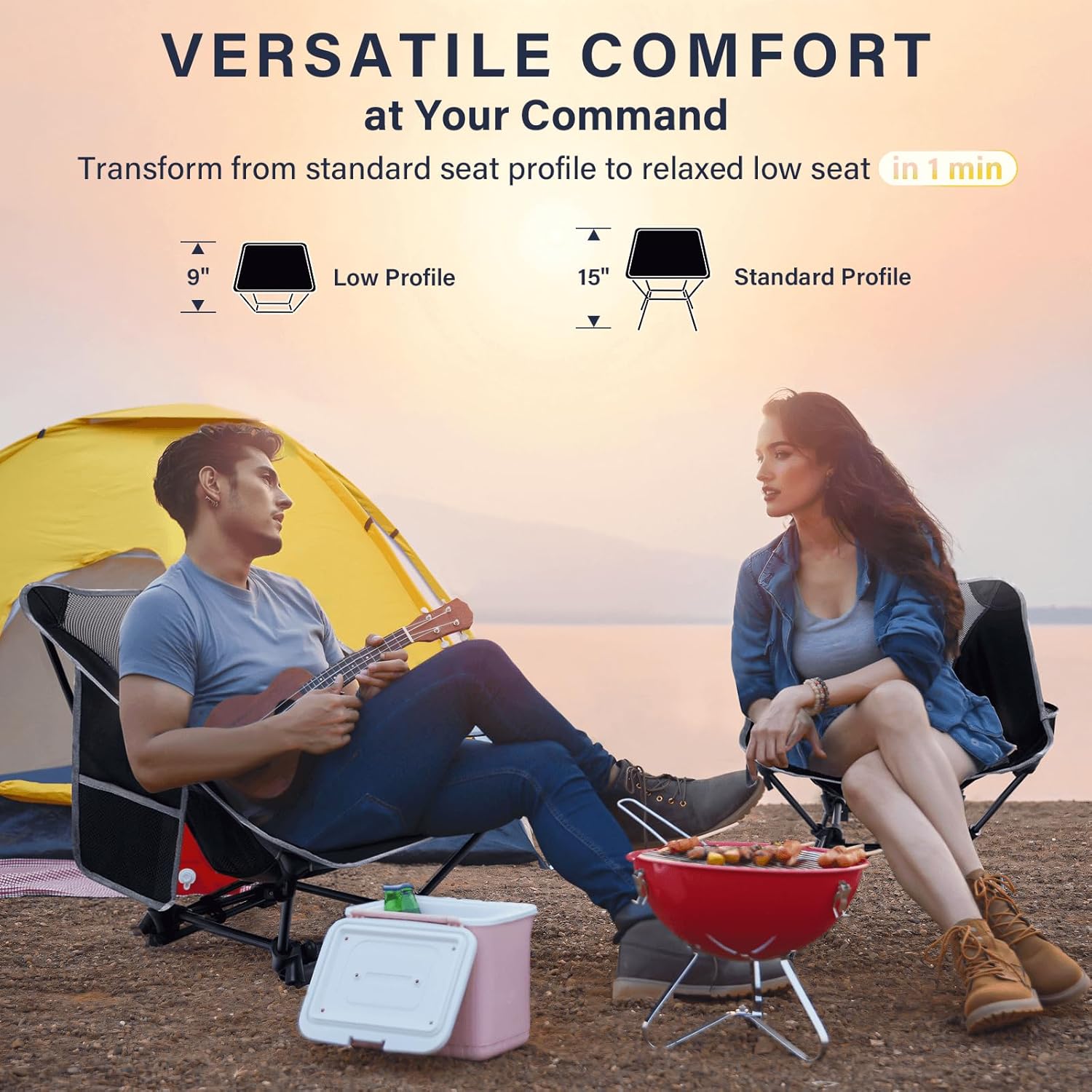 Sedia da campeggio leggera, se - Outdoor Chair Camping recensione e prezzo