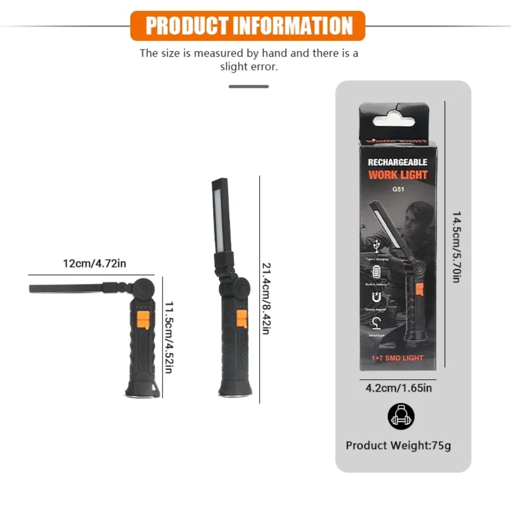 Torcia portatile a LED COB Tor - Outdoor Camping Lights recensione e prezzo