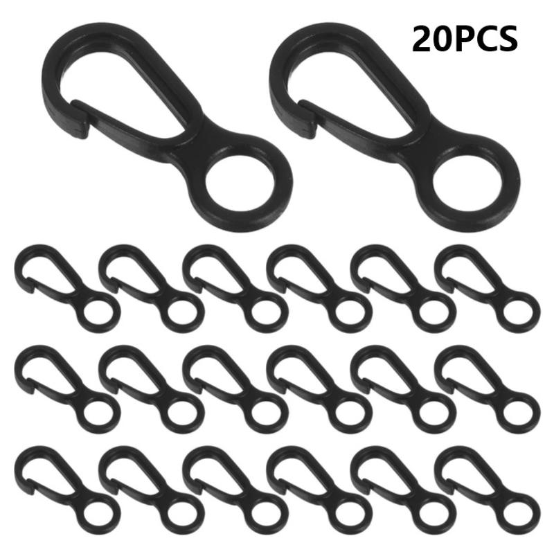 20 pezzi di ganci a scatto in  - Outdoor Camping Activities recensione e prezzo