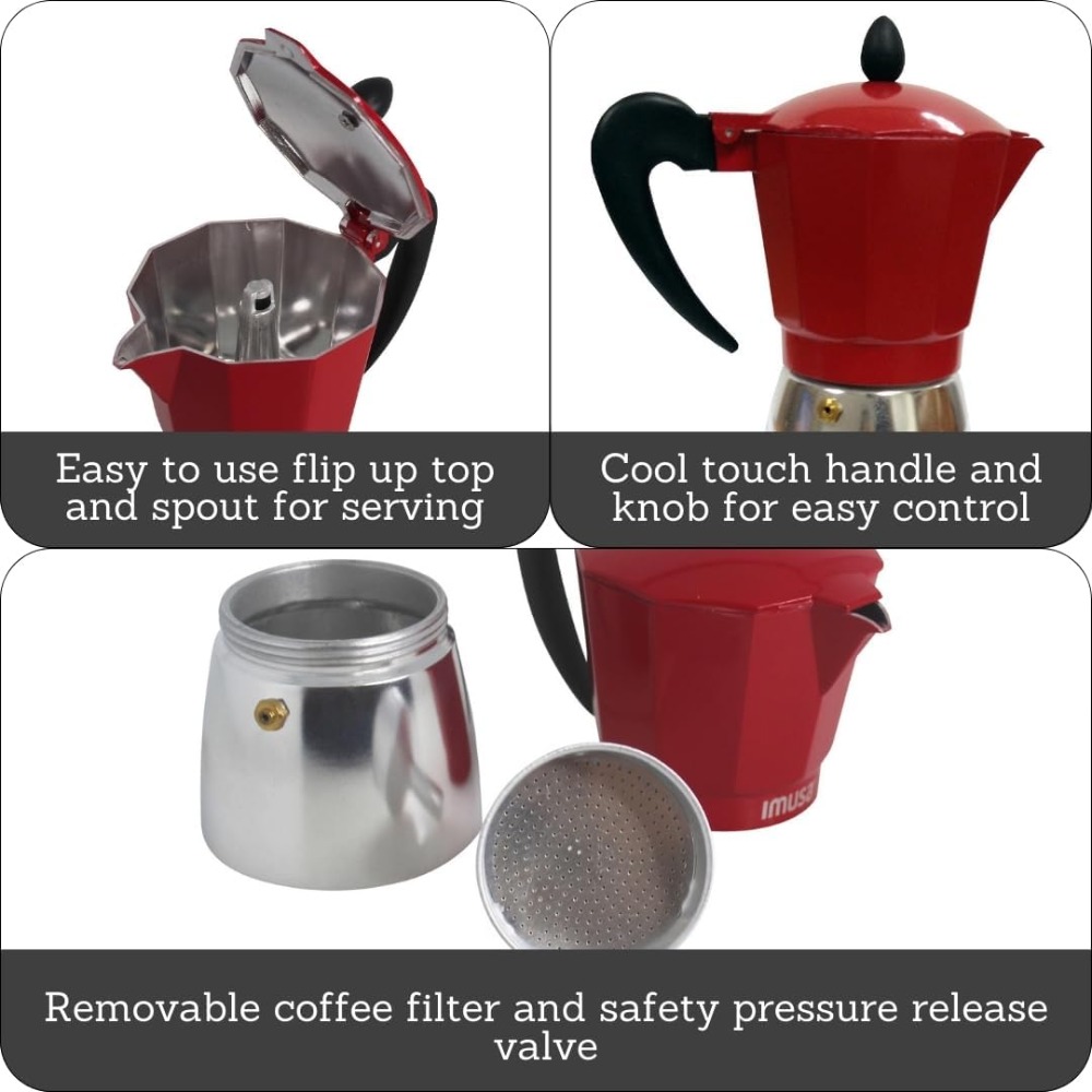 Caffettiera Moka da 3 Tazze in - Camp Percolator Coffee recensione e prezzo