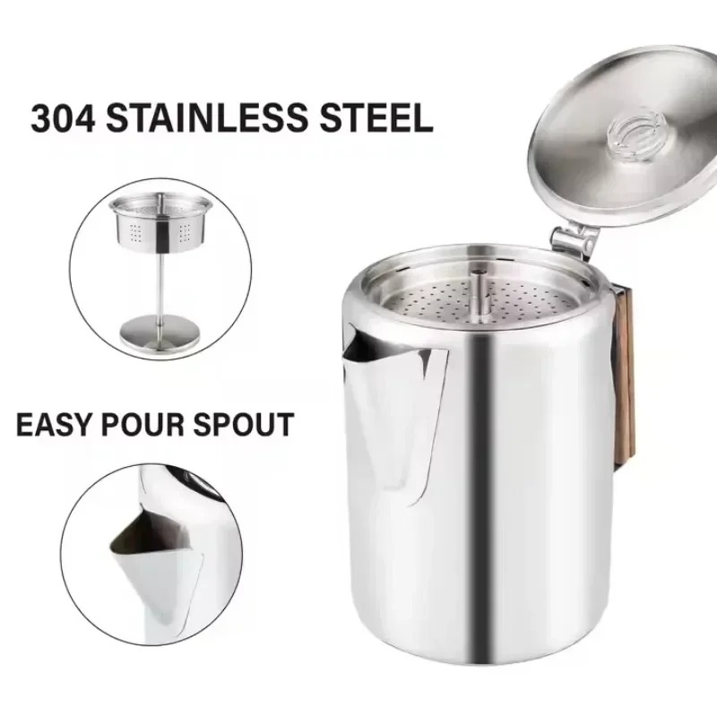 Caffettiera da Campeggio in Ac - Camp Percolator Coffee recensione e prezzo