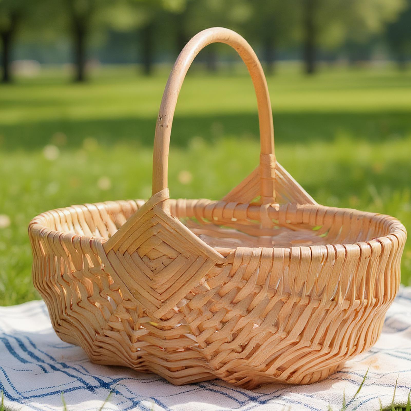 Cestino da picnic in vimini in - Outdoor Camping Activities recensione e prezzo