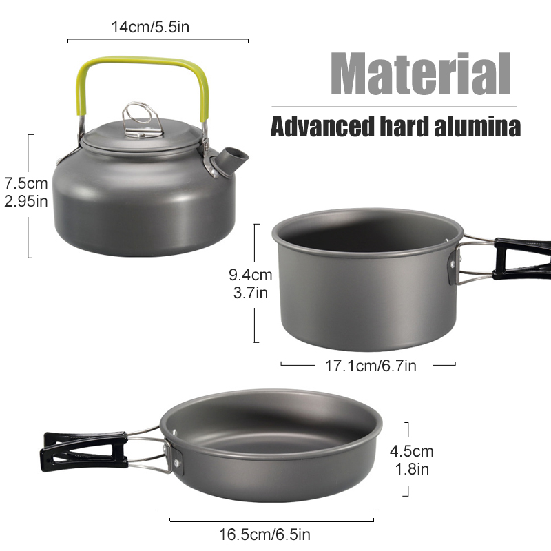 WESTTUNE Kit di pentole da cam - Outdoor Camping World recensione e prezzo