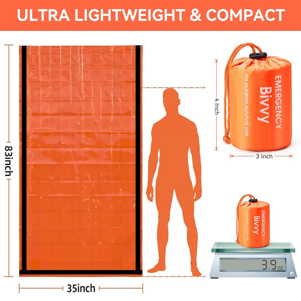 Sacco a pelo di emergenza, cop - Emergency Mylar Blanket recensione e prezzo