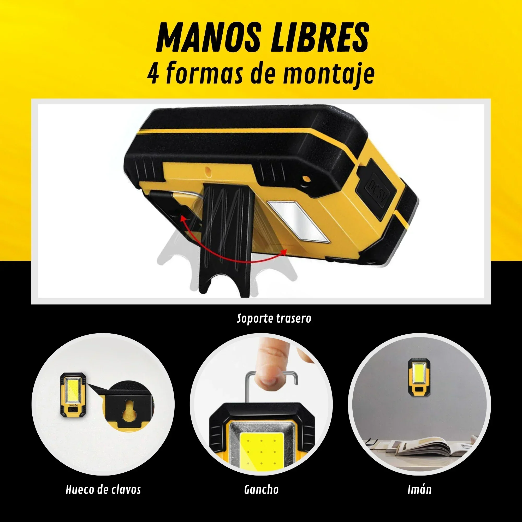Torcia da Lavoro Ricaricabile  - Outdoor Camping Lights recensione e prezzo