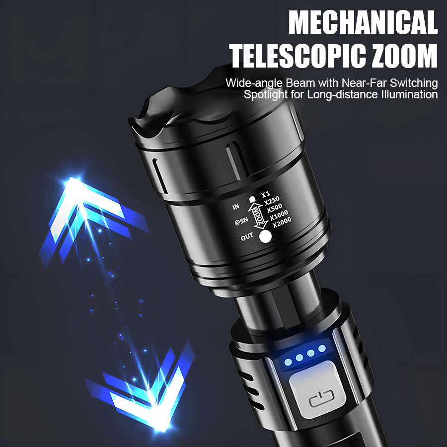 Torcia LED P50 ad Alta Potenza - Outdoor Camping Lights recensione e prezzo