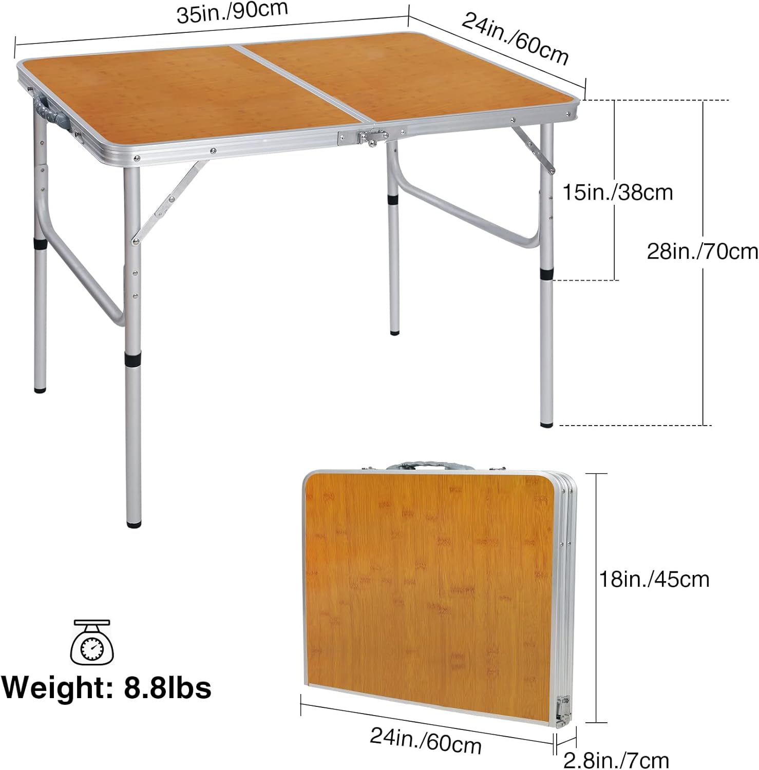 Tavolo da Campeggio Pieghevole - Outdoor Camping Cooking Table recensione e prezzo