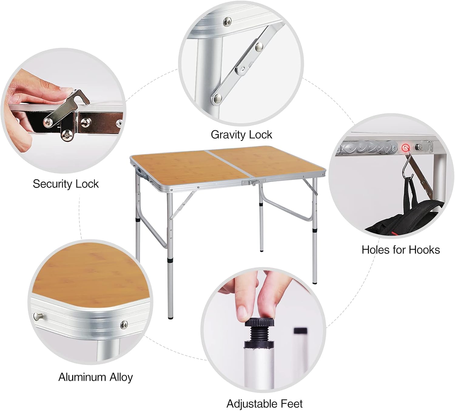 Tavolo da Campeggio Pieghevole - Outdoor Camping Cooking Table recensione e prezzo