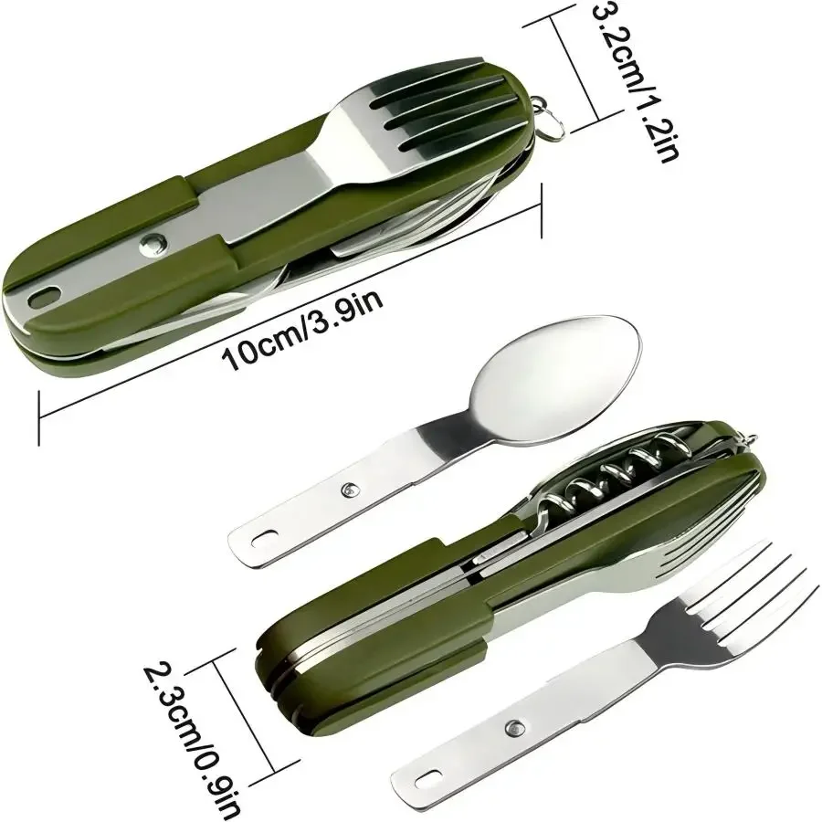Set da Viaggio 5-in-1 in Accia - Outdoor Camping World recensione e prezzo