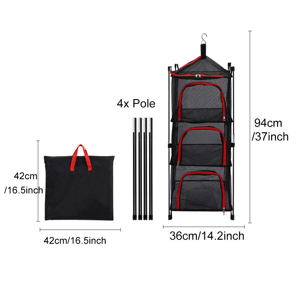 Portaoggetti da campeggio rete - Outdoor Camping World recensione e prezzo