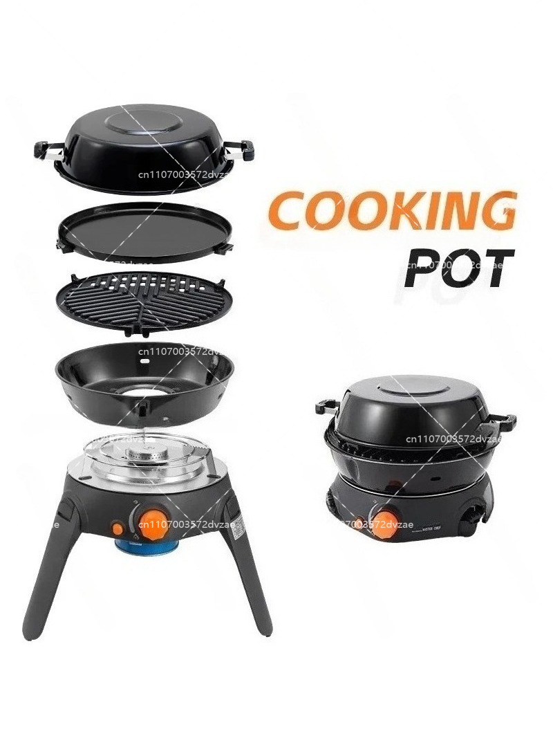 Fornello a gas multifunzione d - Outdoor Camping Gas Stove recensione e prezzo