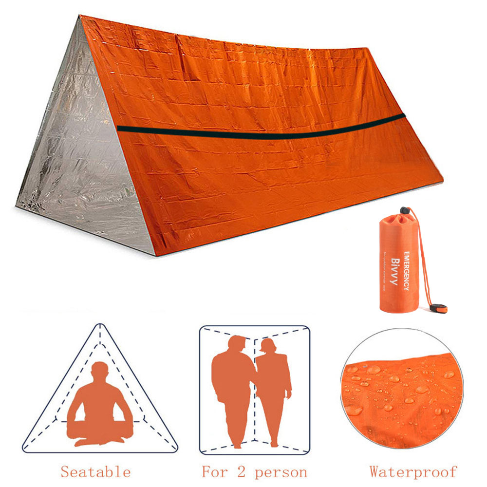 2 persone Rifugio di emergenza - Emergency Mylar Blanket recensione e prezzo