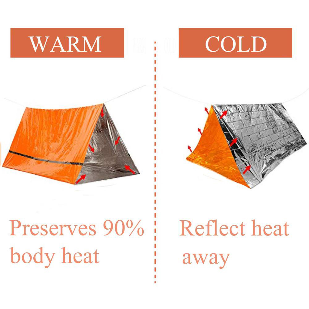 2 persone Rifugio di emergenza - Emergency Mylar Blanket recensione e prezzo