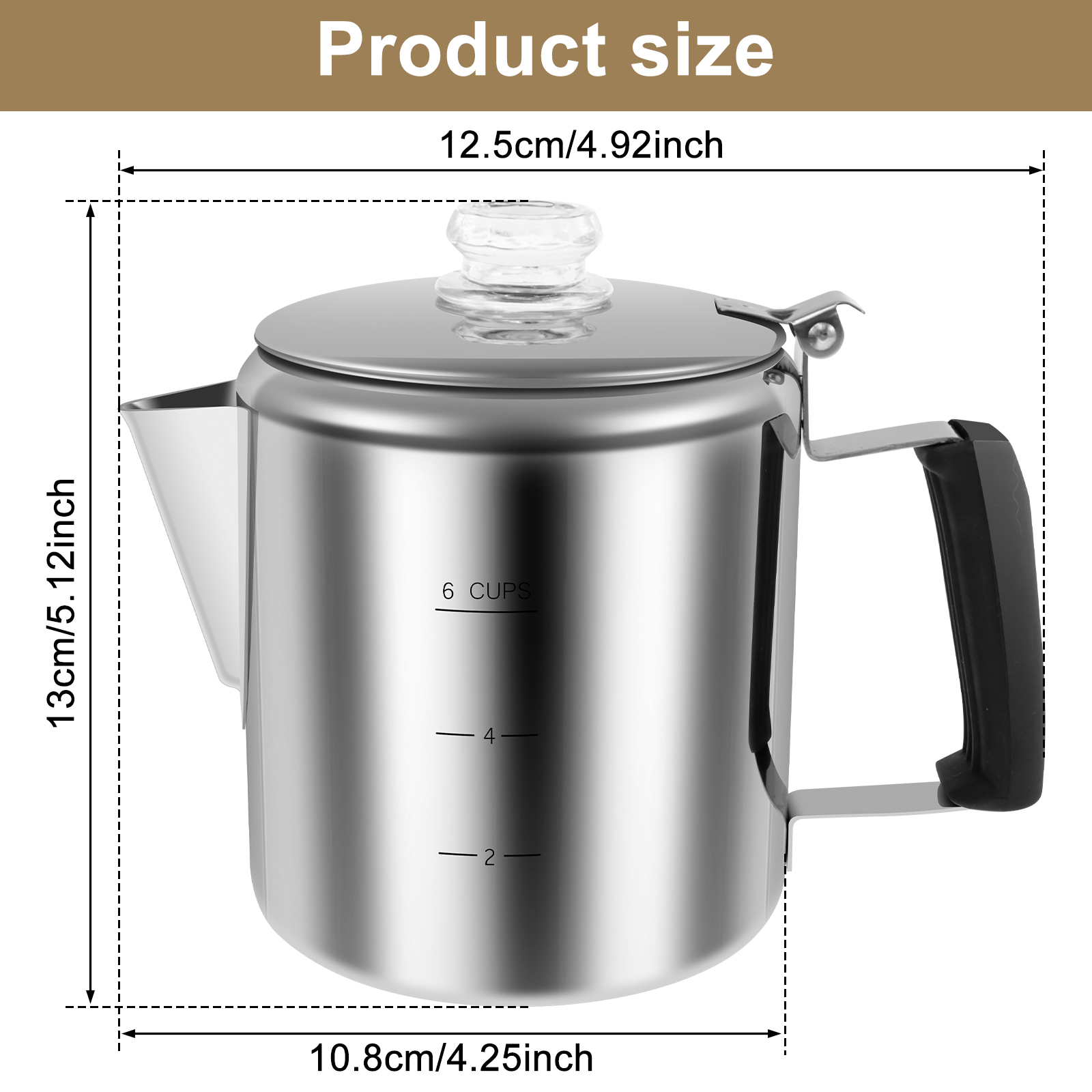 Percolatore per caffè in accia - Camp Percolator Coffee recensione e prezzo