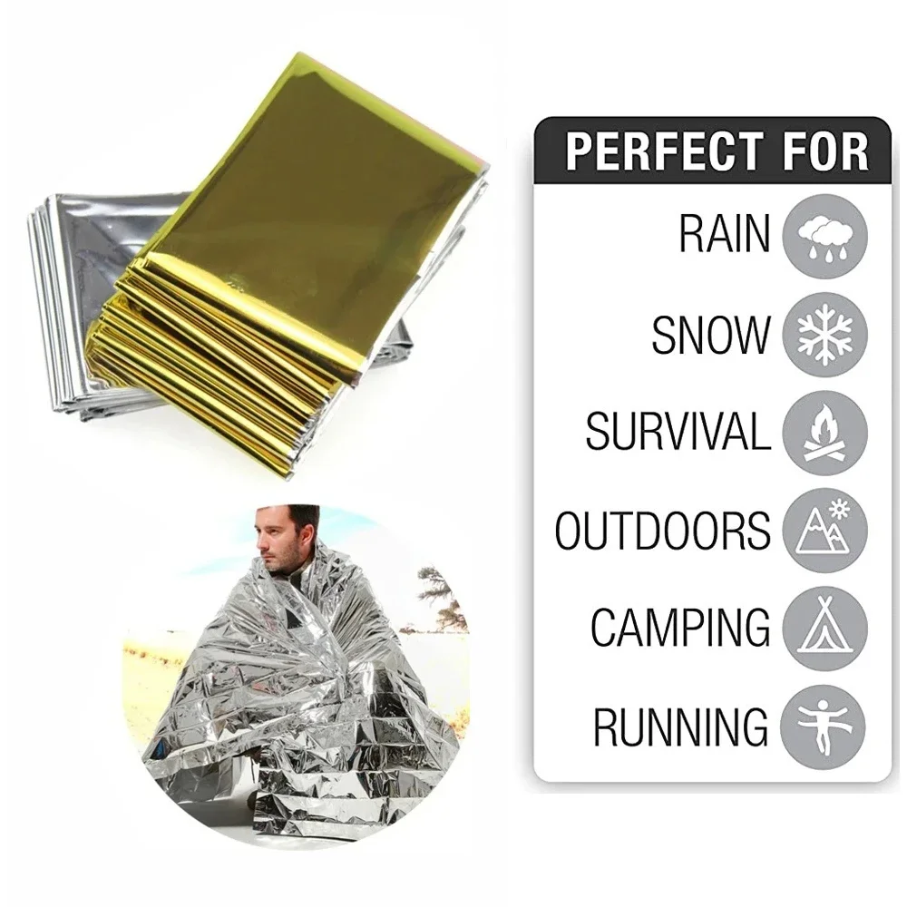 5 pezzi coperta termica di eme - Emergency Mylar Blanket recensione e prezzo