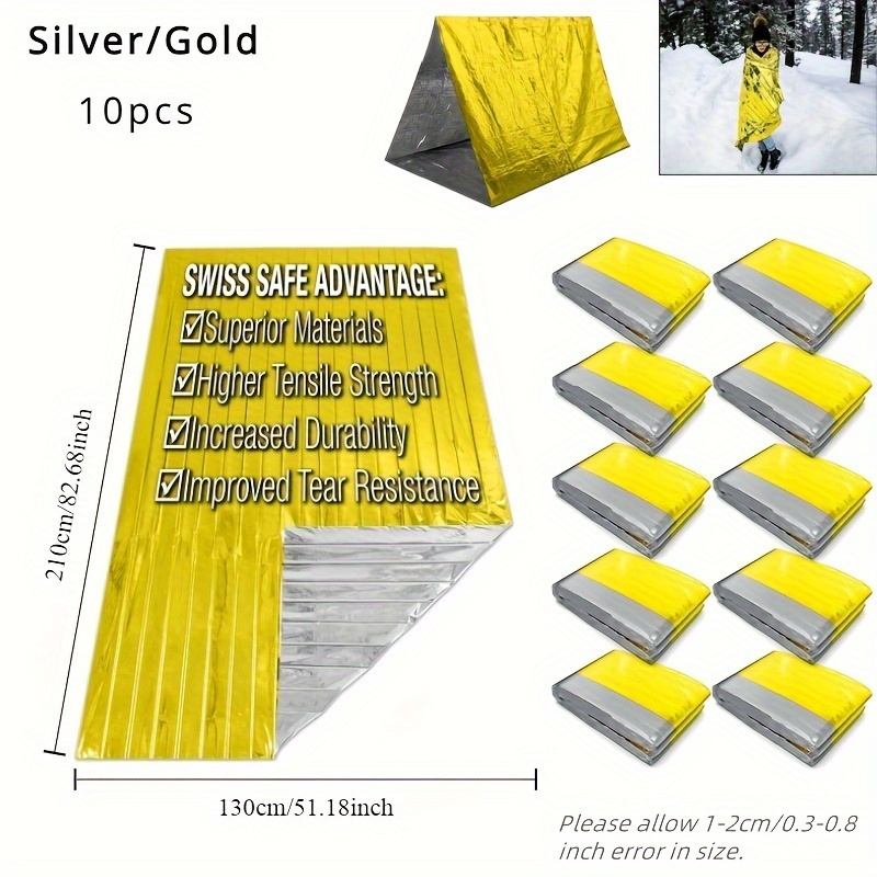 Coperta isolante di emergenza  - Emergency Mylar Blanket recensione e prezzo