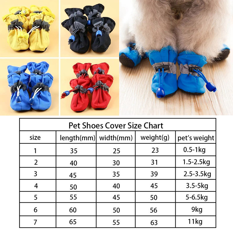 4 pezzi scarpe per cani di pic - Outdoor Camping Slippers recensione e prezzo