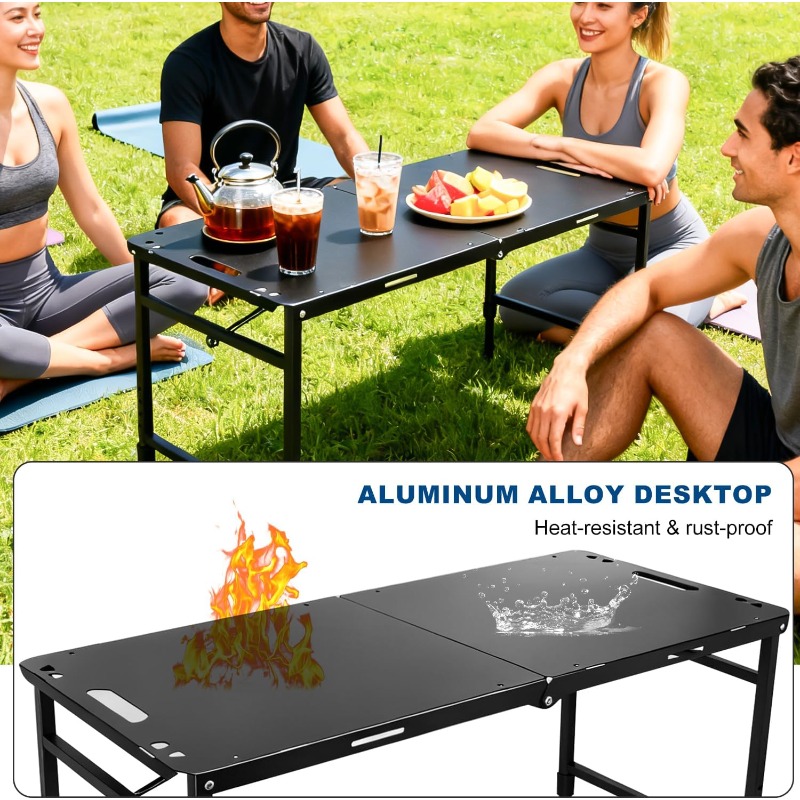 Tavolo da Campeggio Pieghevole - Outdoor Camping Cooking Table recensione e prezzo