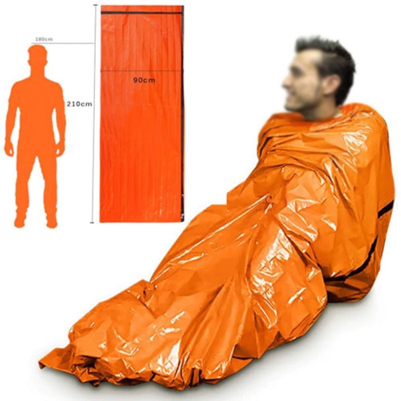 Sacco a pelo portatile imperme - Emergency Mylar Blanket recensione e prezzo