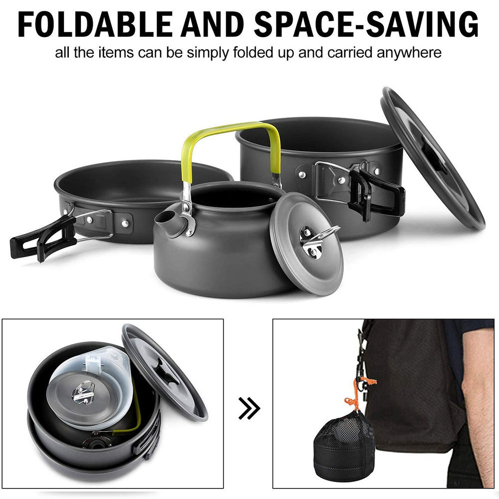 Set di utensili da cucina per  - Outdoor Camping World recensione e prezzo