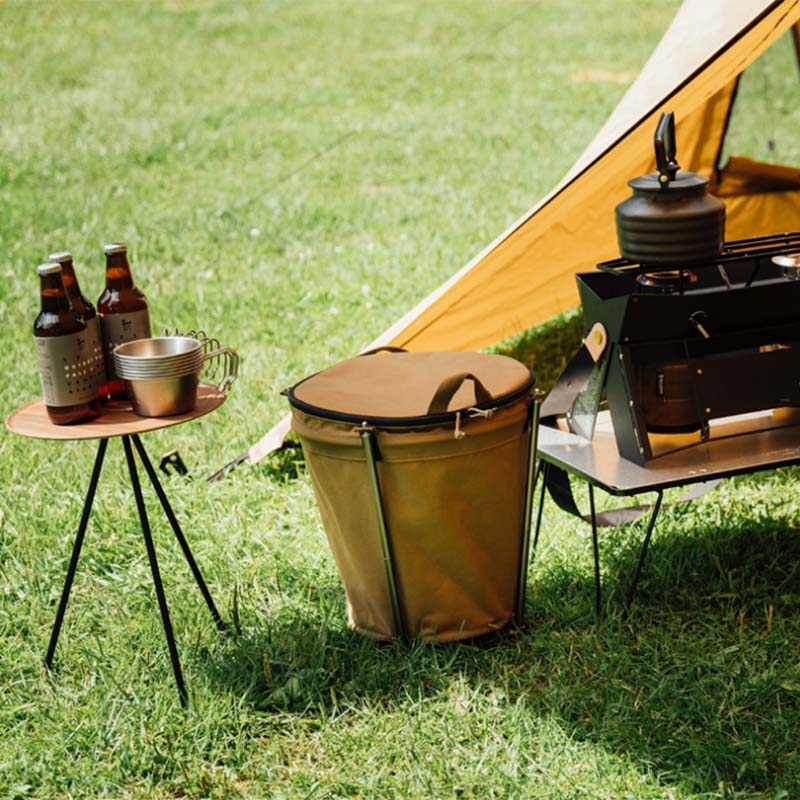Pattumiera da campeggio all'ap - Outdoor Camping Bin recensione e prezzo